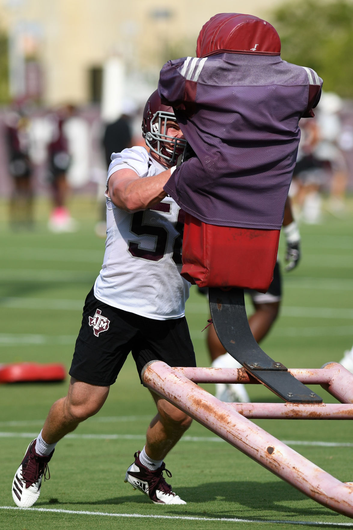Texas A&M football practice